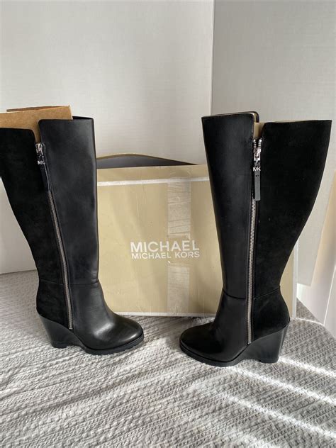 michael kors wedge boots marshalls|zappos Michael Kors boots.